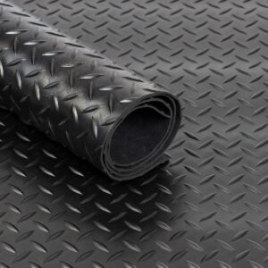 Matting Roll | Black Rubber Thick Heavy Duty Flooring Mat