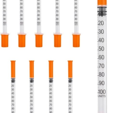 Pack of 10 - 1ml Plastic Measuring Dispensers